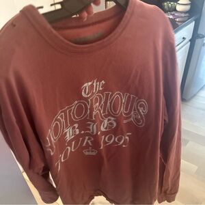 BIGGIE long sleeve tee shirt.